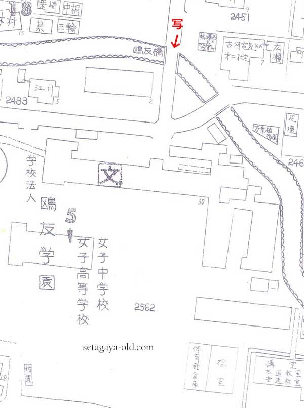 宮坂1-5住宅地図